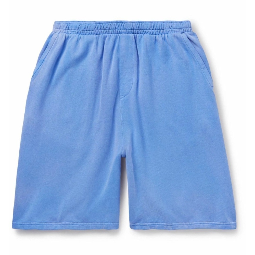 The Elder Statesman Daily Short Crypto Blue